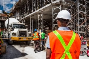 construction zone workers