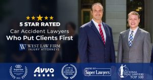 5 Star Rated Car Accident Lawyers Who Put Clients First - West Law Firm Injury Attorneys