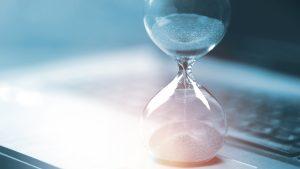 hour glass symbolizing the ticking time for West Virginia statutes of limitations.