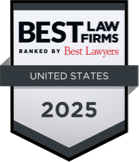 Best Law Firms 2025 Award for West Law Firm Injury Attorneys Ranked by Best Lawyers
