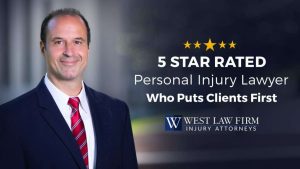 West Law Firm award winning personal injury attorney Brooks West.